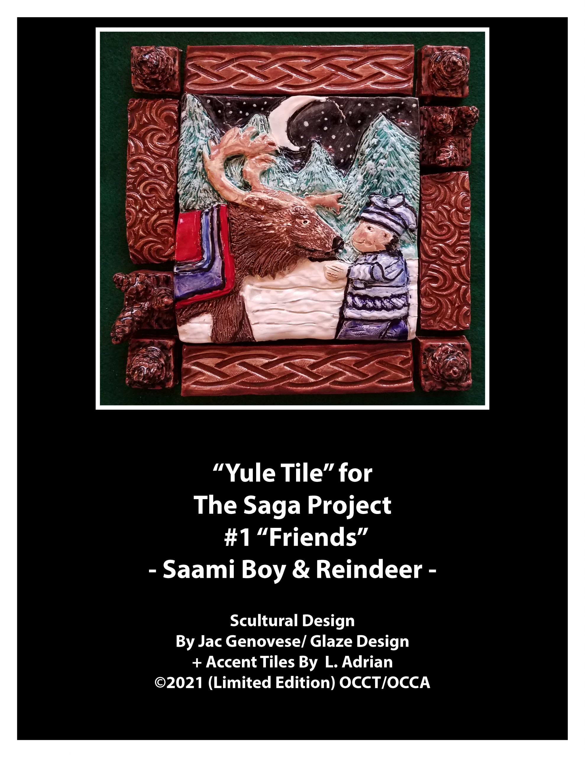 Saami Boy Reindeer SAGA project