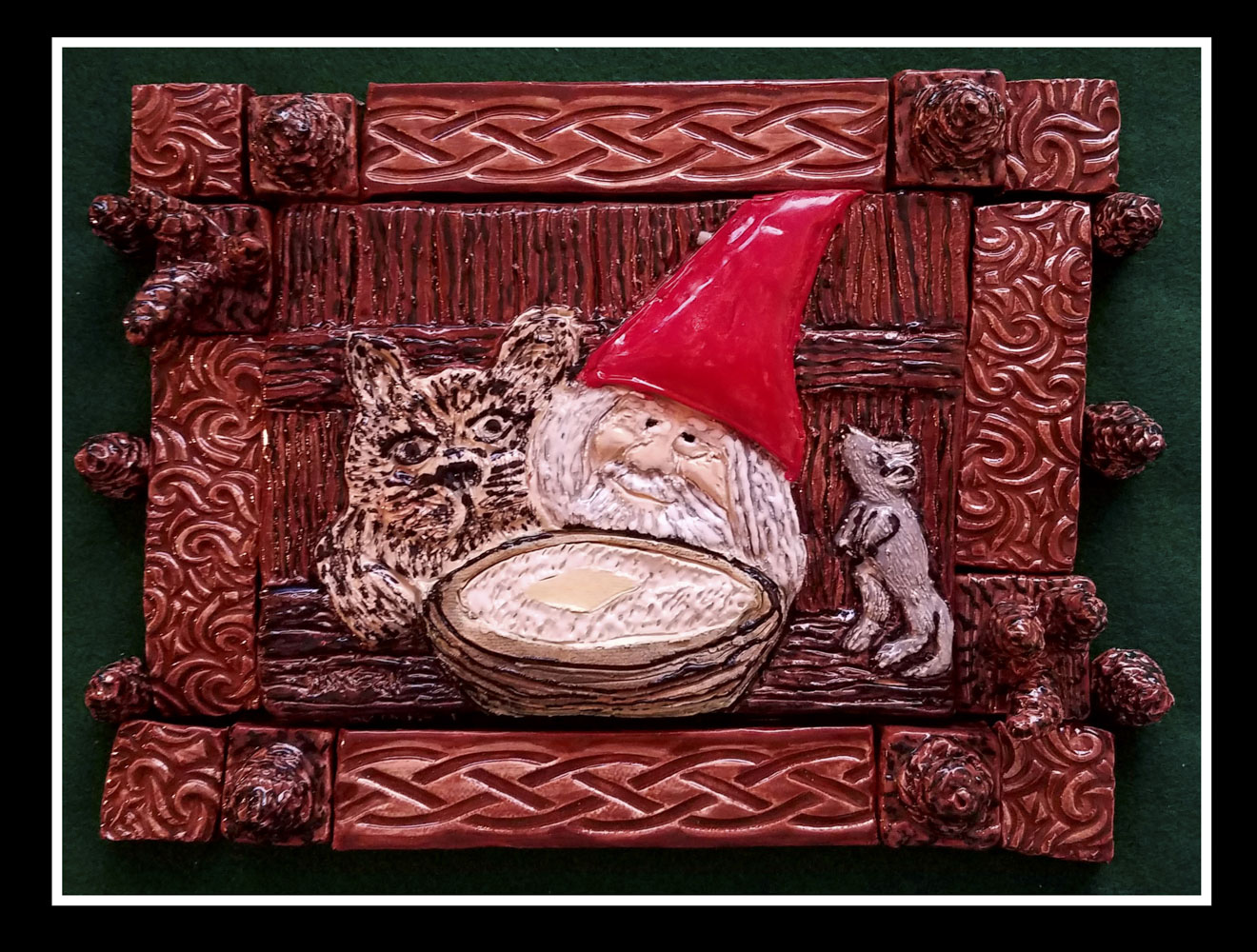 Nissen Tomten Yule Tile SAGA Project